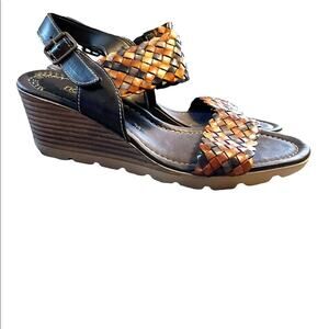 Napa Flex by David Tate Love Wedge Sandals-NWT